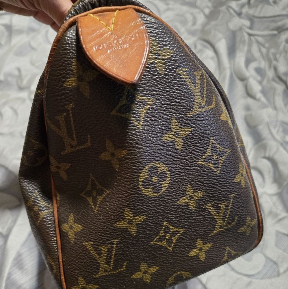 Louis Vuitton Brown and Tan Monogram Bag - Picture 4 of 5